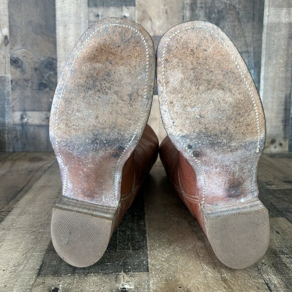 Frye 2955 Vintage White Label Tall Campus Boots Mens 11 D - Picture 4 of 12